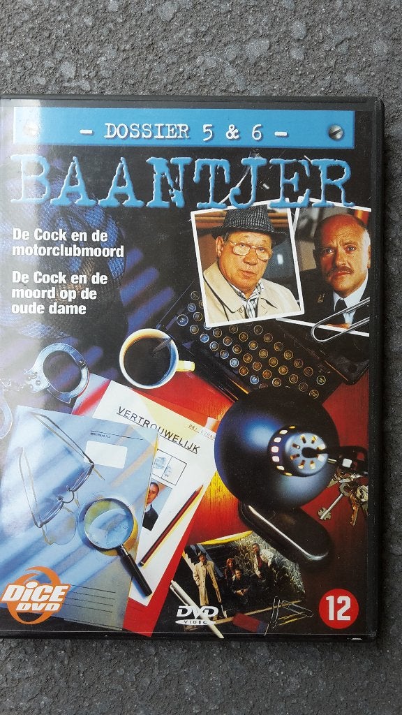 DVD Baantjer dossier 5 & 6, Vanaf 12 jaar, Ophalen of Verzenden, Zo goed als nieuw, Thriller
