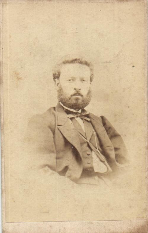 CDV -Pieter Blusee van Oud-Alblas  - Min van Financiën, Gebruikt, Verzenden, Foto, Voor 1940