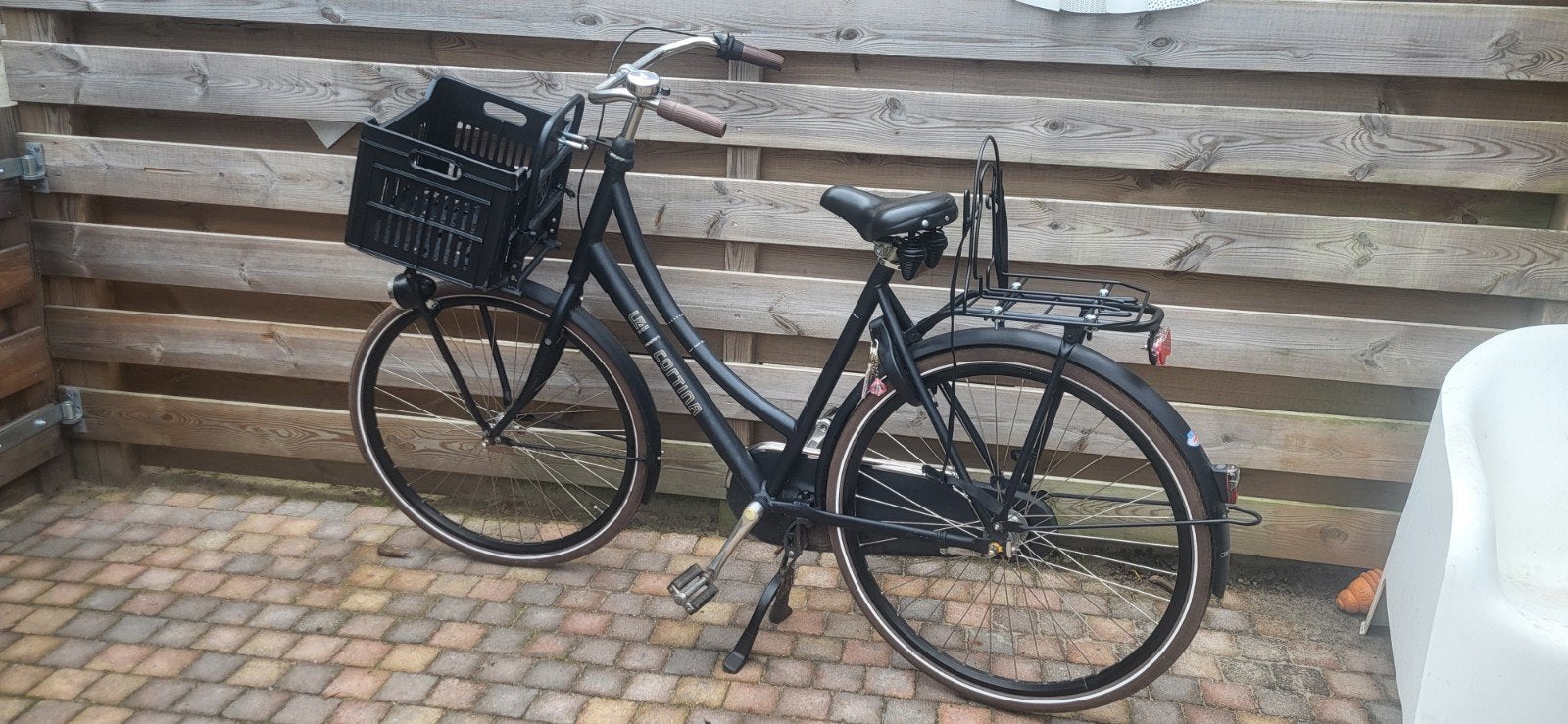 Cortina Meisjesfiets 28 inch, 3 versnellingen, handrem, Terugtraprem, Gebruikt, Versnellingen, Cortina