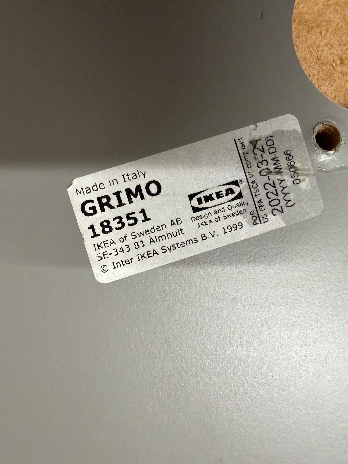 3 IKEA Grimo deuren (zonder scharnieren) tbc pax kast 201 cm, Overige materialen, Gebruikt, 200 cm of meer, Minder dan 25 cm