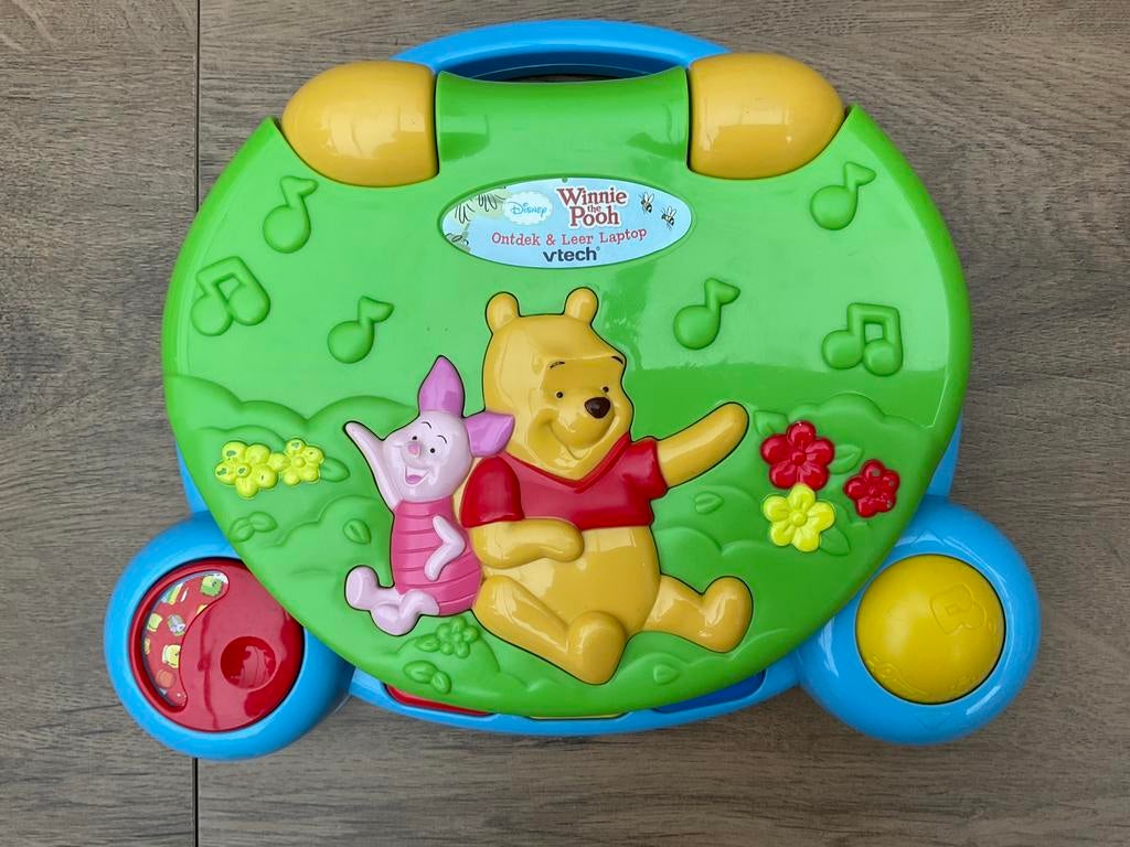 Nieuwe Vtech Disney Winnie the Pooh laptop ontdek en leer, Kinderen en Baby's, Speelgoed | Vtech, Ophalen, Nieuw