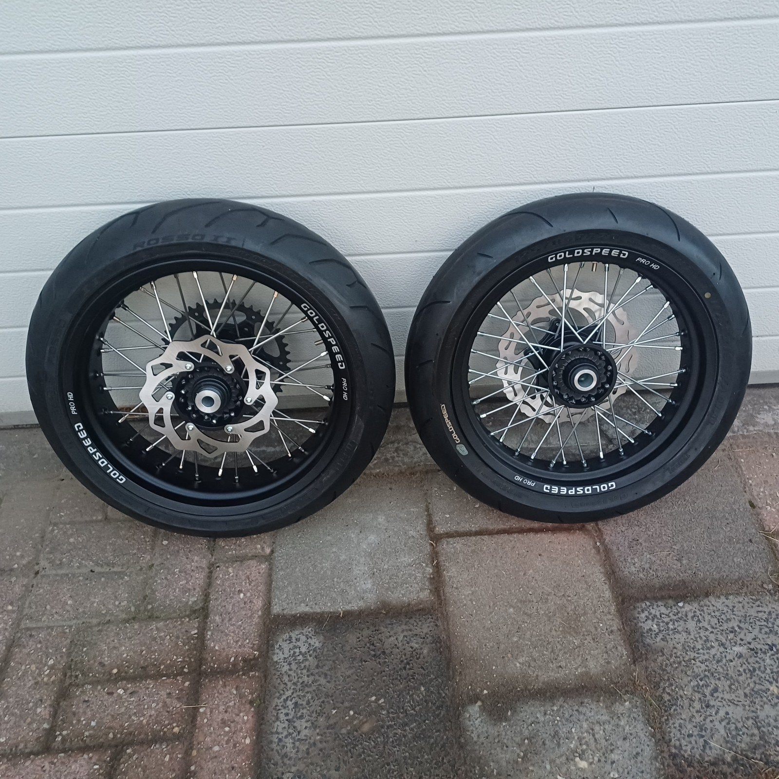 Nieuwe set Ktm Supermotard wielen supermoto Husqvarna exc sx, Motoren, Ophalen of Verzenden, Nieuw