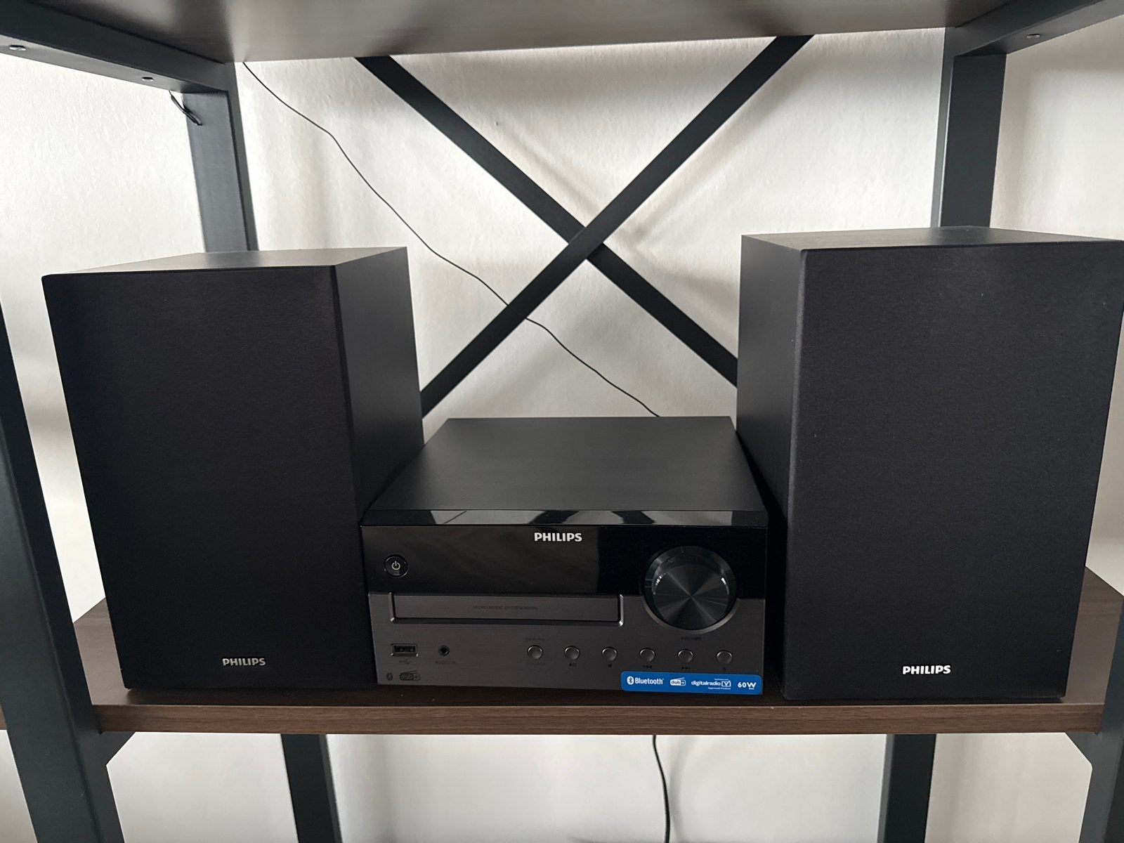 Philips Radio CD Speler - Microset met Bluetooth en DAB+, Ophalen, Philips, Zo goed als nieuw, Microset