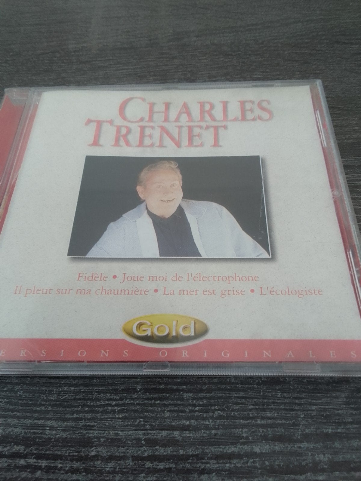 Charles Trenet - Gold (Originele Versies) CD, Ophalen, Gebruikt, Chanson, Inclusief doosje