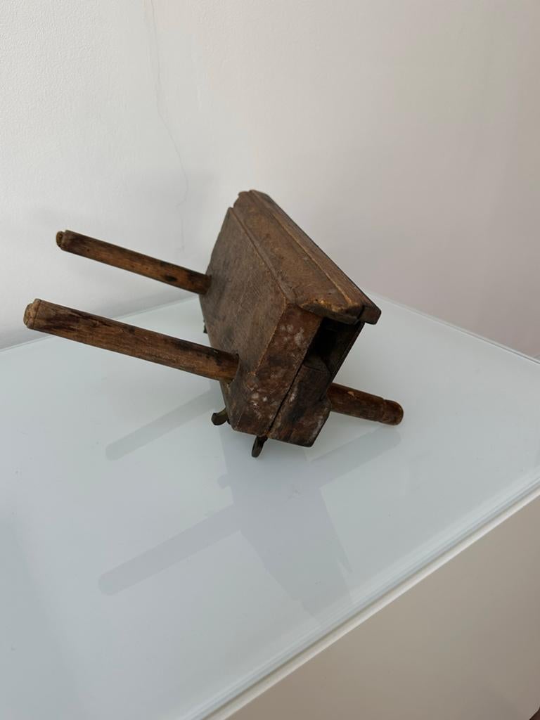 Antieke tabakssnijder / handmatige snijmachine, Antiek en Kunst, Ophalen of Verzenden