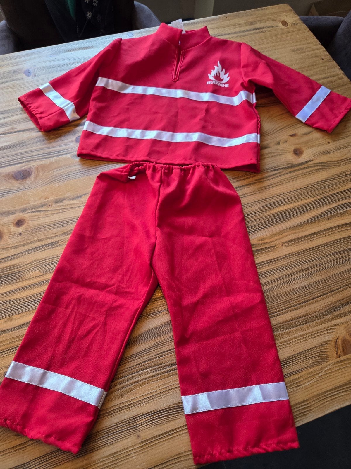 Brandweerpakje voor kinderen - Maat 98, Kinderen en Baby's, Ophalen of Verzenden, Gebruikt, 104 of kleiner, Jongen of Meisje