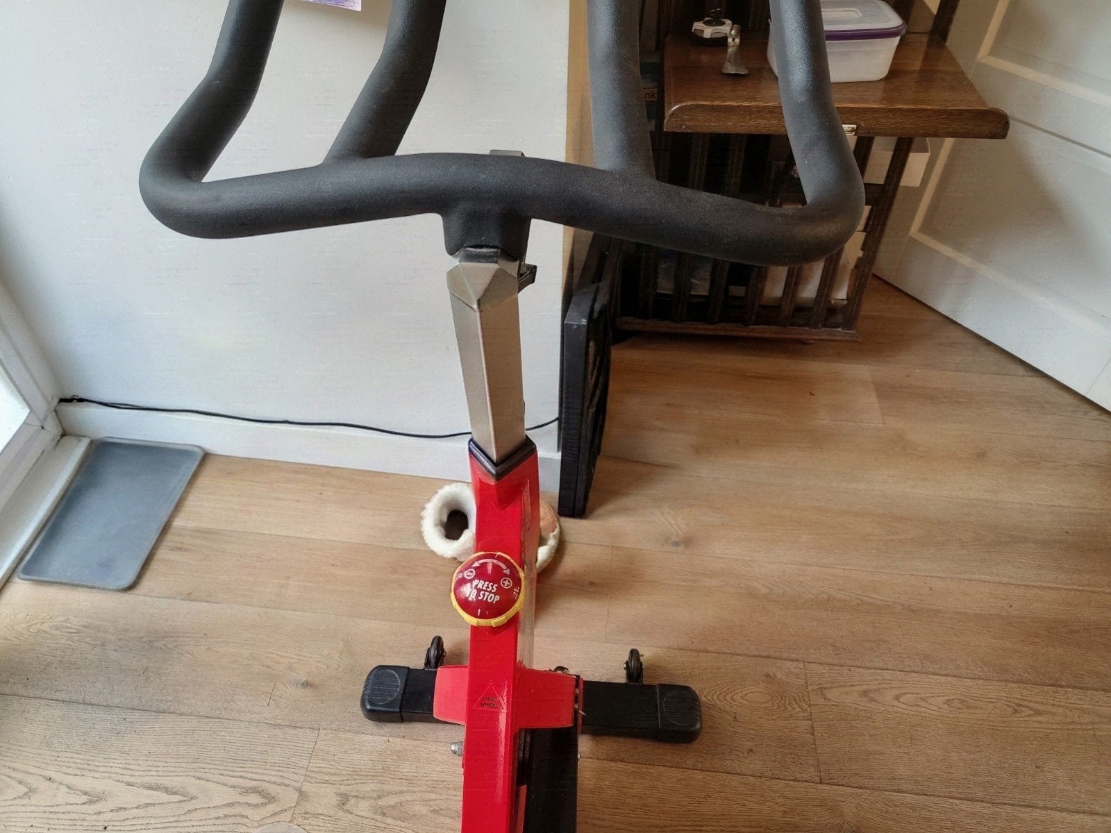 Vortec V900 Spinningfiets - in goede staat, Ophalen, Gebruikt, Benen, Spinningfiets