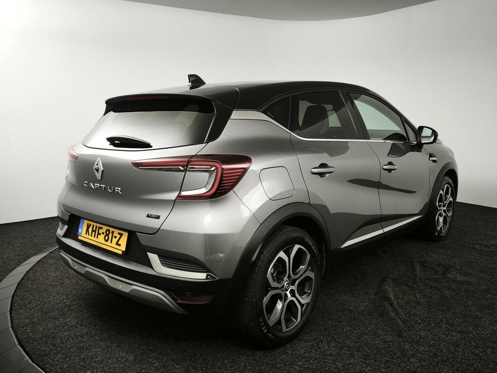 Renault Captur 1.6 E-Tech Full Hybrid 145 Techno | Navigatie, Auto's, Renault, Gebruikt, Leder en Stof, Bedrijf, Hybride Elektrisch/Benzine