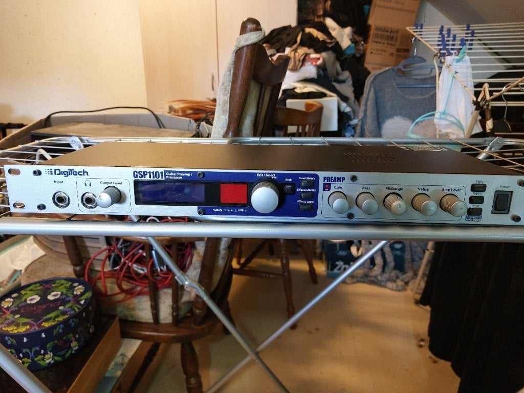 DigiTech GSP1101 Gitaar Preamp/Processor - Zo goed als nieuw, Ophalen, Zo goed als nieuw, Multi-effect