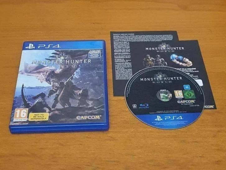 PS4 | Monster Hunter World, Avontuur en Actie, Gebruikt, 1 speler, Ophalen of Verzenden