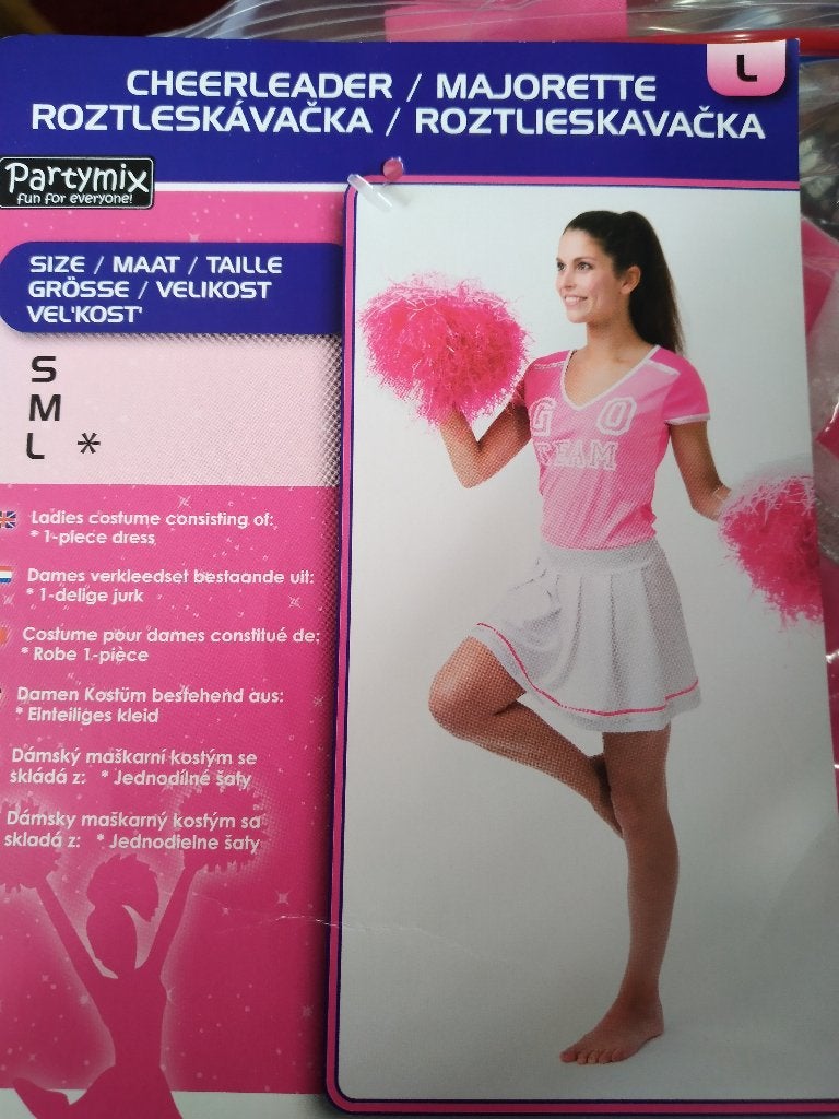 Cheerleader / Majorette outfit mt L, Ophalen of Verzenden, Nieuw, Maat 42/44 (L), Carnaval