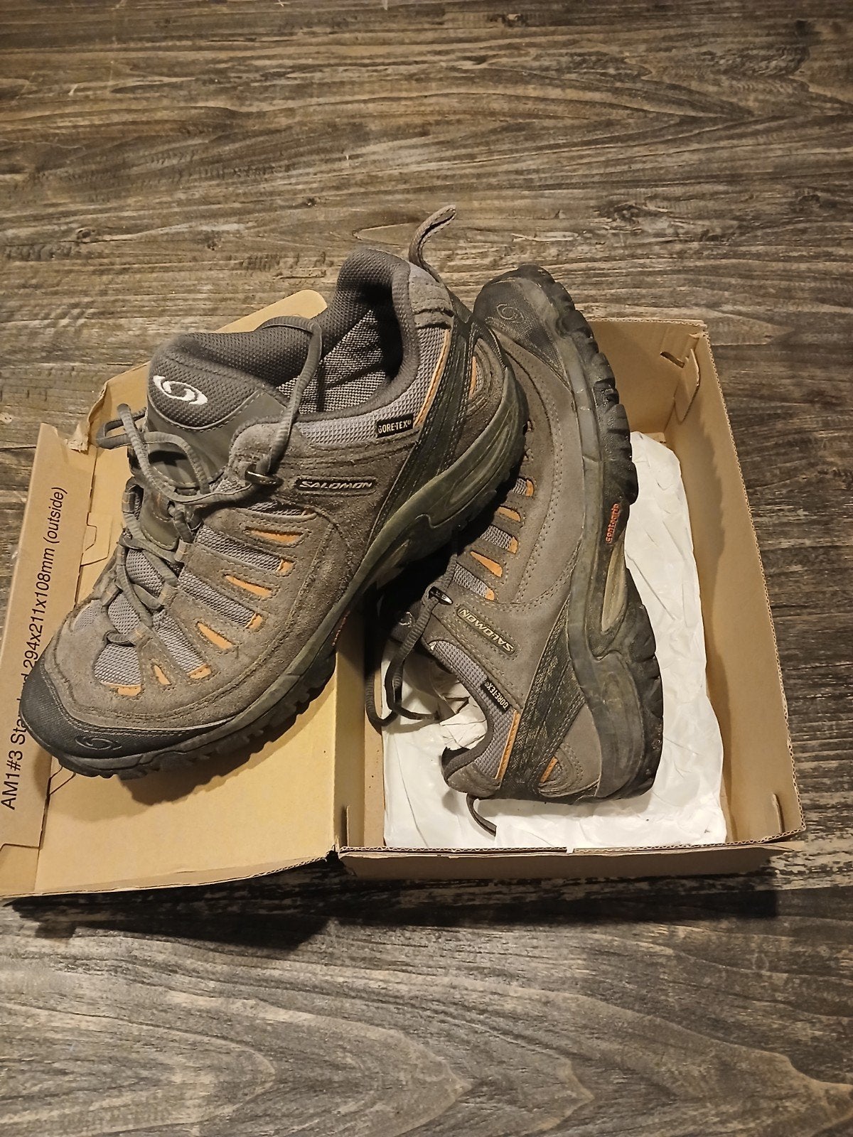 Salomon Gore-Tex wandelschoenen - Maat 43, Ophalen of Verzenden, Gebruikt, Schoenen