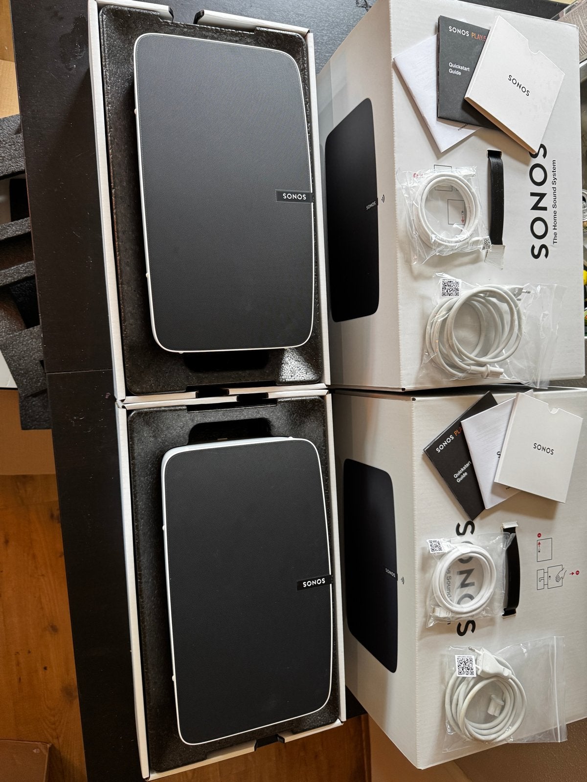 Sonos Sub & 2x Play 5 Gen 2 - Zo goed als nieuw