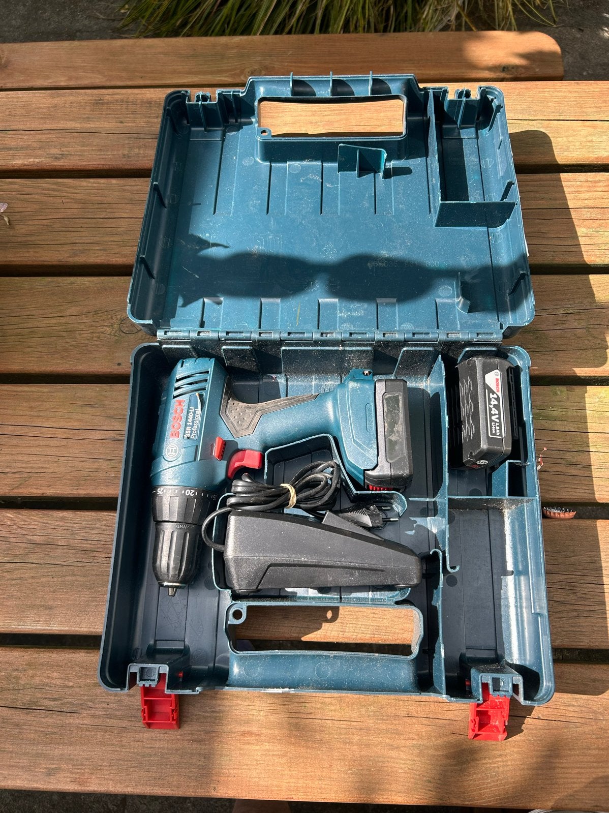 Bosch GSR 1440-LI Professional Accuboormachine, Ophalen of Verzenden, Gebruikt, Minder dan 400 watt, Boor- en Schroefmachine
