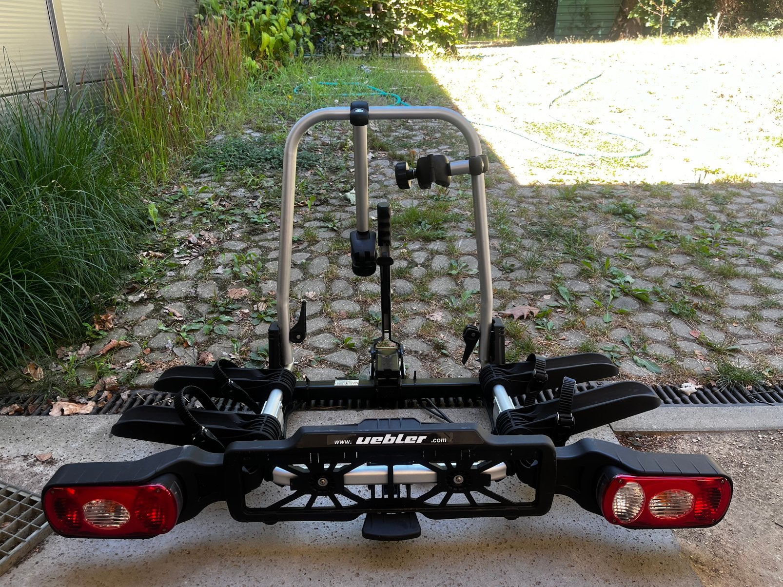 Fietsdrager X21 S Opvouwbaar  Geschikt voor E-bikes, Ophalen, Elektrische fiets, Zo goed als nieuw, 2 fietsen