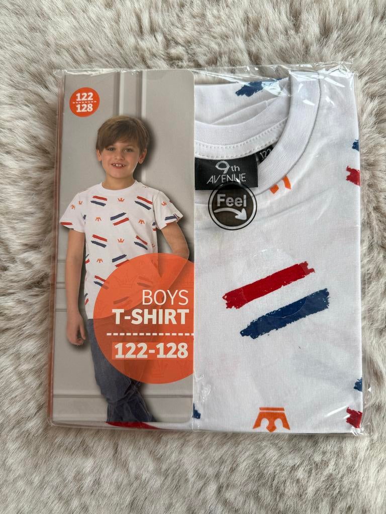 Nieuw Koningsdag - Jongens T-shirt Maat 122-128 - 9th Avenue, Ophalen of Verzenden, Nieuw, Jongen, Shirt of Longsleeve