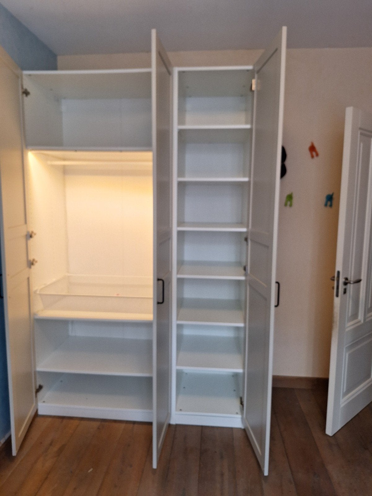 kledingkast, Ophalen, Zo goed als nieuw