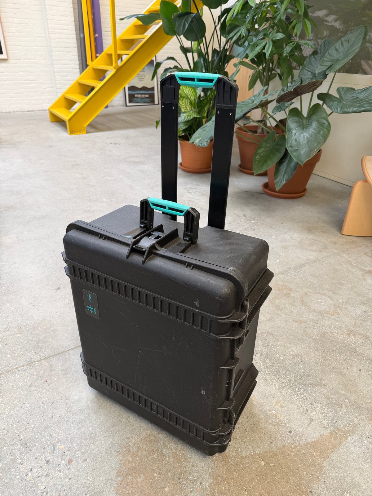 HPRC 2700W trolley hardcase / camerakoffer met foam, Gebruikt, Koffer, Ophalen of Verzenden, Zwart