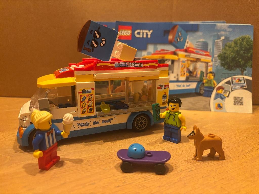 60253 - LEGO City IJswagen - 60253, City, Lego, Ophalen of Verzenden, Complete set