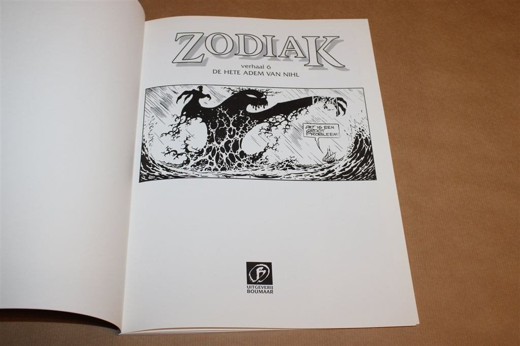 Zodiak 5 — De Hete Adem van Nihl, Oosterveer en Ritstier, Eén stripboek, Ophalen of Verzenden, Zo goed als nieuw