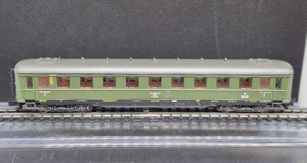 Roco 02060S - DR Schürzenwagen 3e.Kl. C4ü-38 (16705), Gebruikt, Gelijkstroom, Wagon, Ophalen of Verzenden