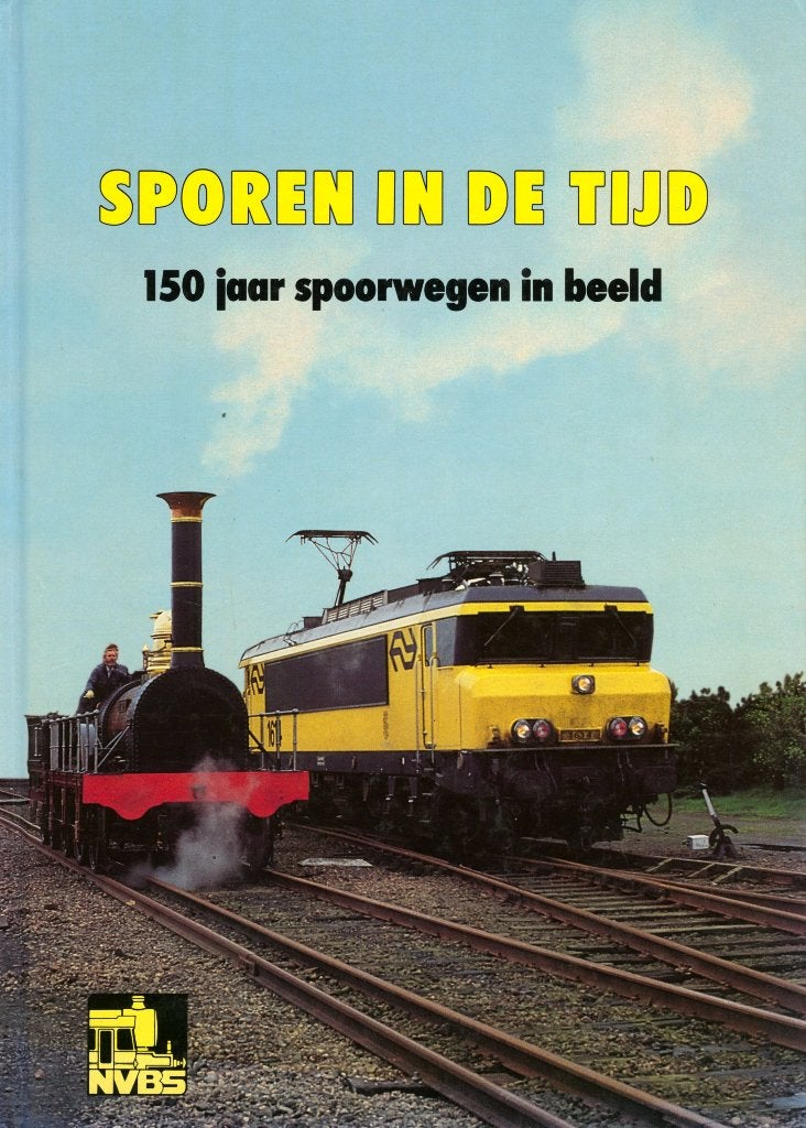 Sporen in de tijd. 150 jaar spoorwegen in beeld., Verzamelen, Ophalen of Verzenden, Zo goed als nieuw, Trein, Boek of Tijdschrift