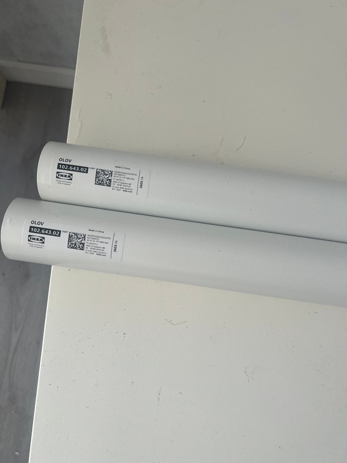 IKEA OLOV Verstelbare Tafelpoten - Nieuw (2 stuks), Ophalen, Nieuw