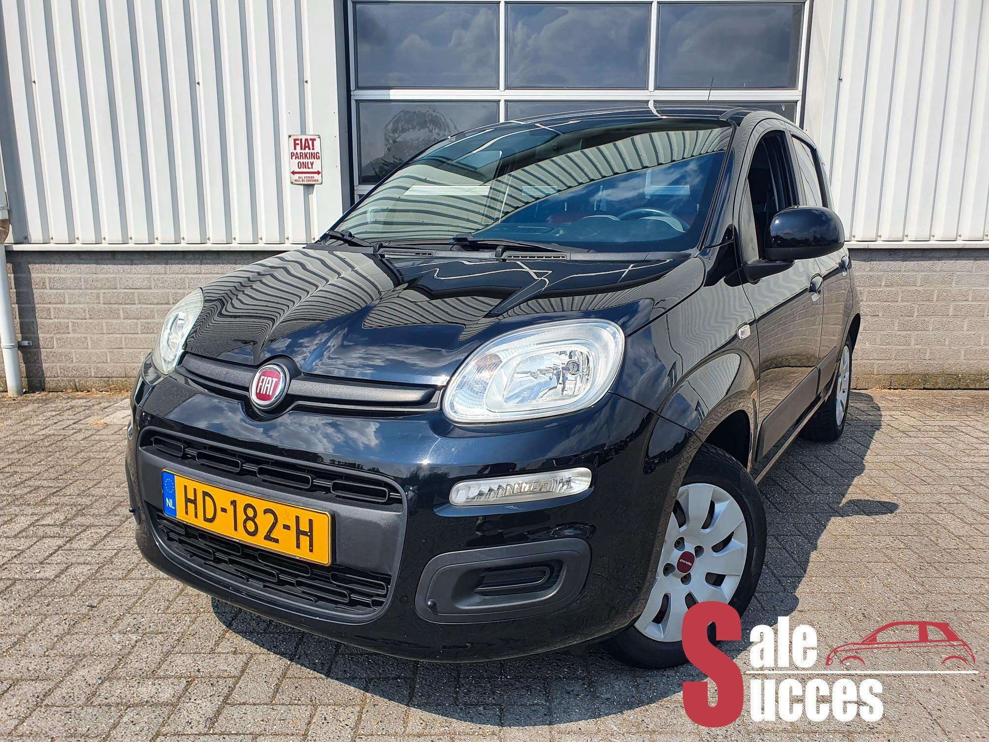 Fiat Panda 1.2 Edizione Cool, Auto's, Stof, Gebruikt, Start-stop-systeem, Zwart