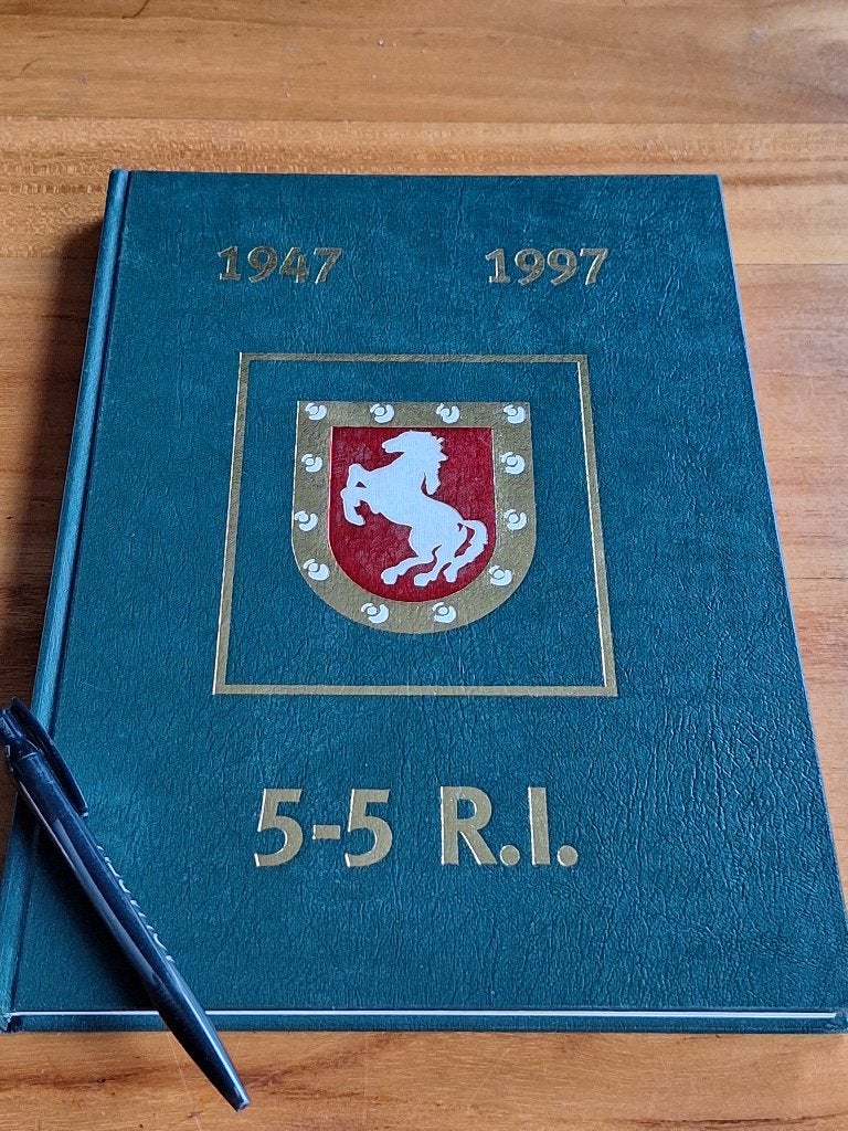 5-5 R.I. 1947-1997: Regiment in Nederlands-Indië, Boeken, Onbekend, Ophalen of Verzenden, Zo goed als nieuw, Landmacht