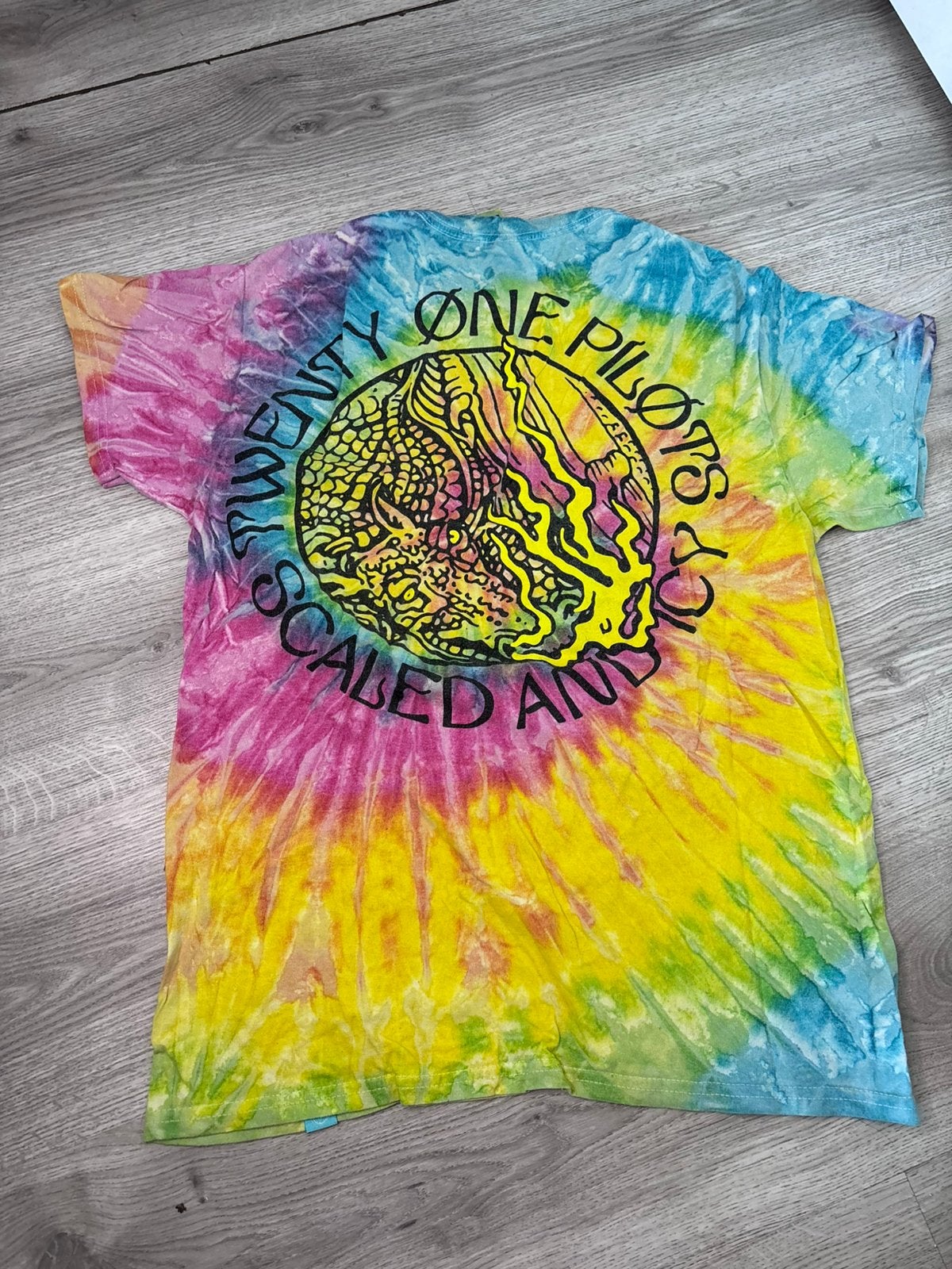 Twenty One Pilots shirt - Maat S, Ophalen of Verzenden, Zo goed als nieuw, Korte mouw