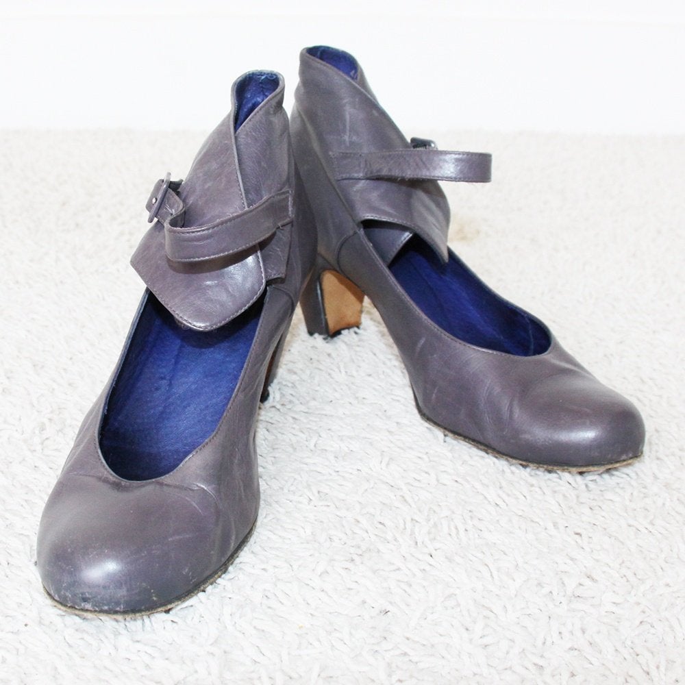 Leren Fred De La Bretoniere Pumps (maat 40) - s15 € 20,-