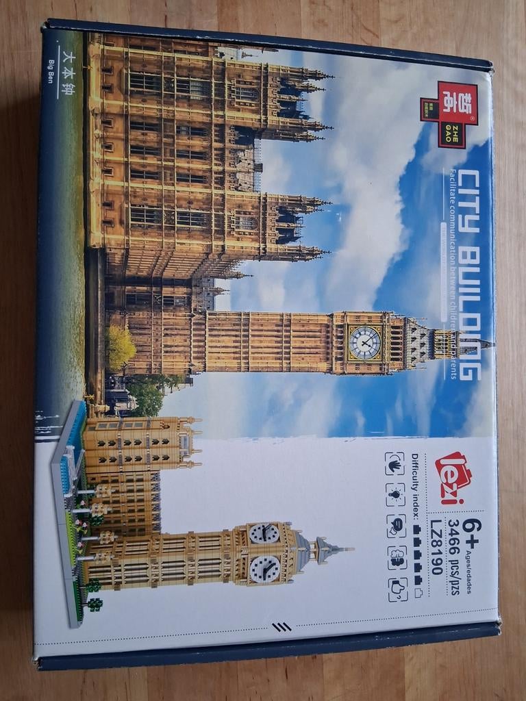 MouldKing BigBen Bouwstenen Set *Nieuw&Sealed*, Ophalen of Verzenden, Nieuw