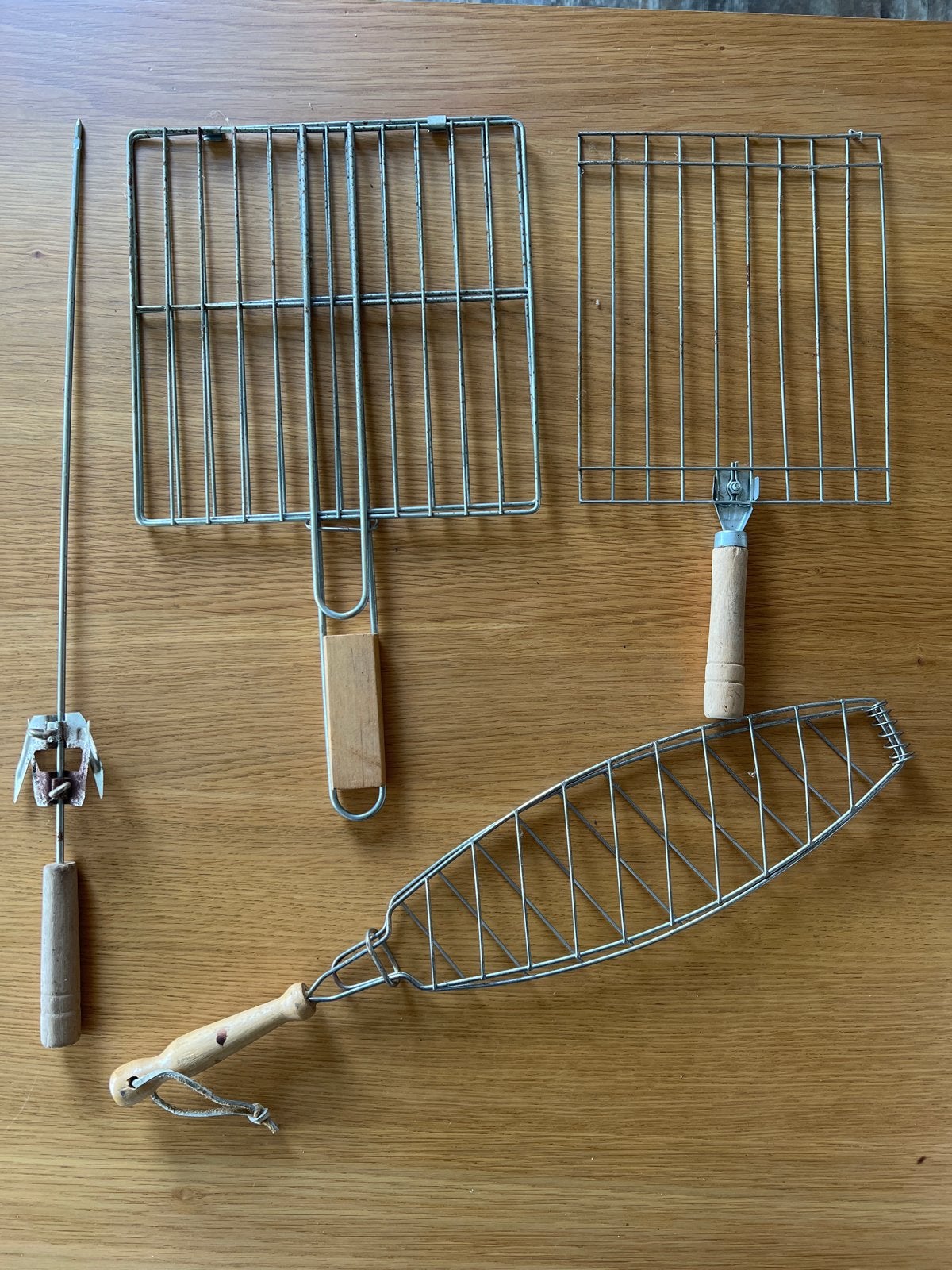 Barbecue rooster set - 4 stuks, Ophalen of Verzenden, Gebruikt