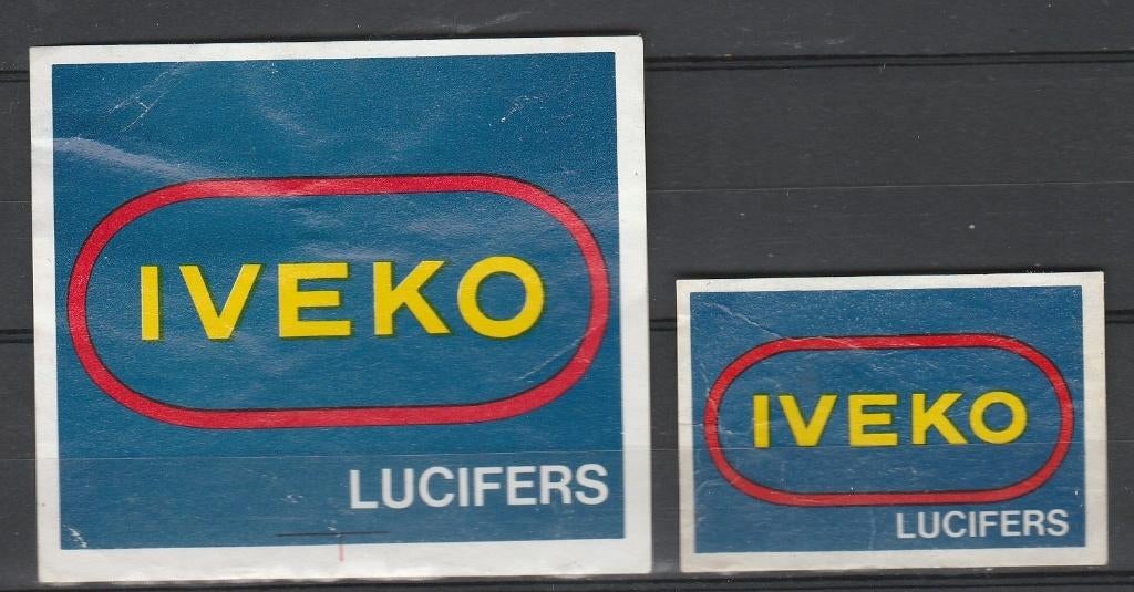 Lucifermerken, IVEKO  (2240), Verzenden, Gebruikt, Luciferdoosjes of -merken