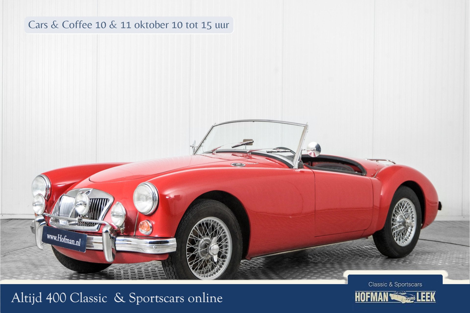 MG A MGA MK2 (bj 1961), Gebruikt, Cabriolet, Bedrijf, Handgeschakeld