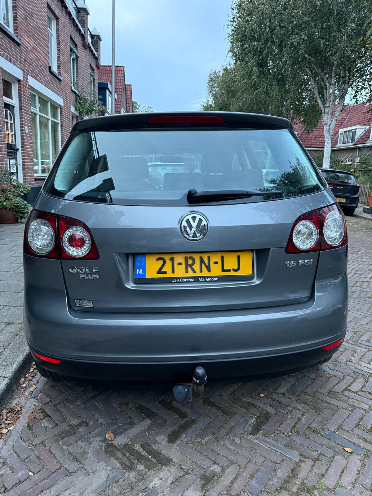 Volkswagen Golf Plus 1.6 FSI 85KW 2005 Grijs, Auto's, 4 cilinders, 1200 kg, 115 pk, Particulier