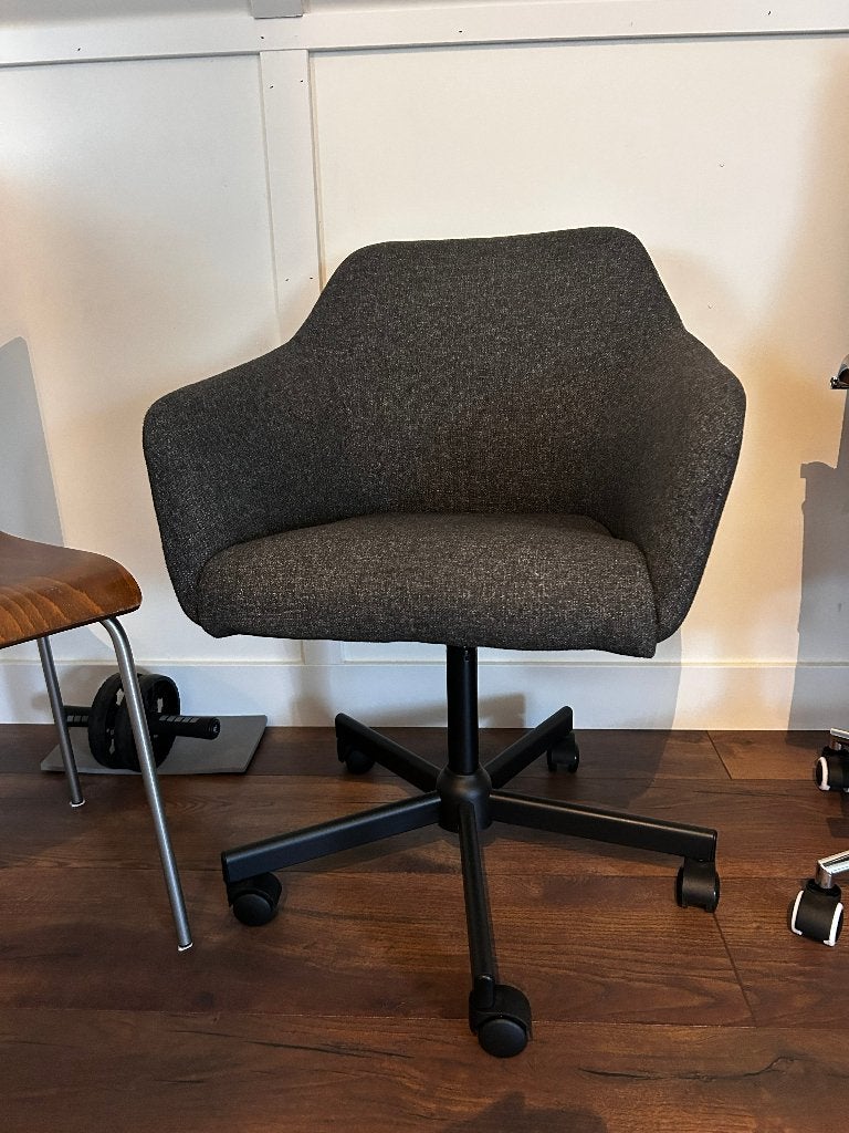 Bureaustoel, Ophalen, Zo goed als nieuw, Grijs, Bureaustoel