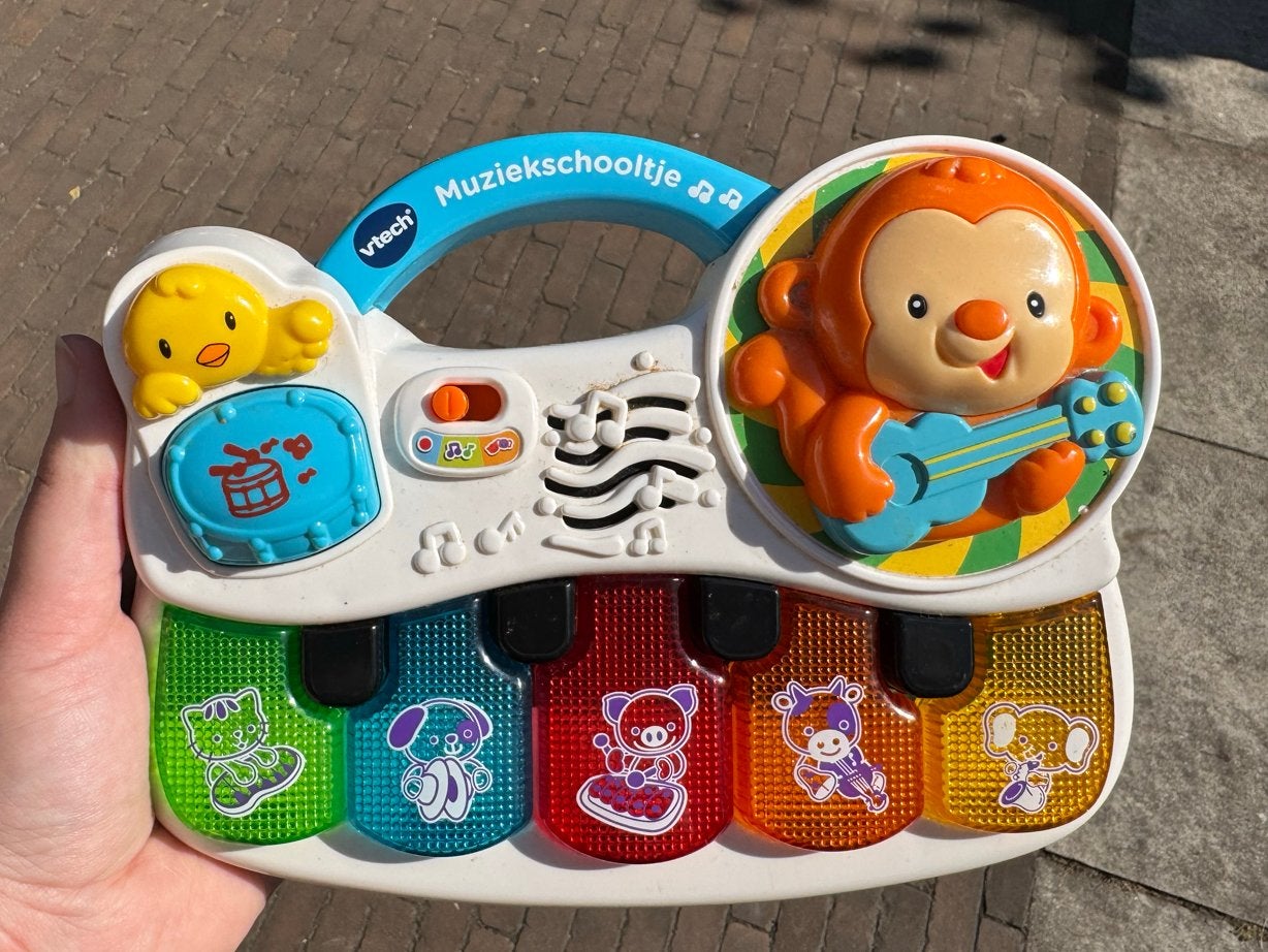 VTech Muziekschooltje Piano Speelgoed Baby Peuter, Kinderen en Baby's, Speelgoed | Vtech, Ophalen, Gebruikt, 6 maanden tot 2 jaar