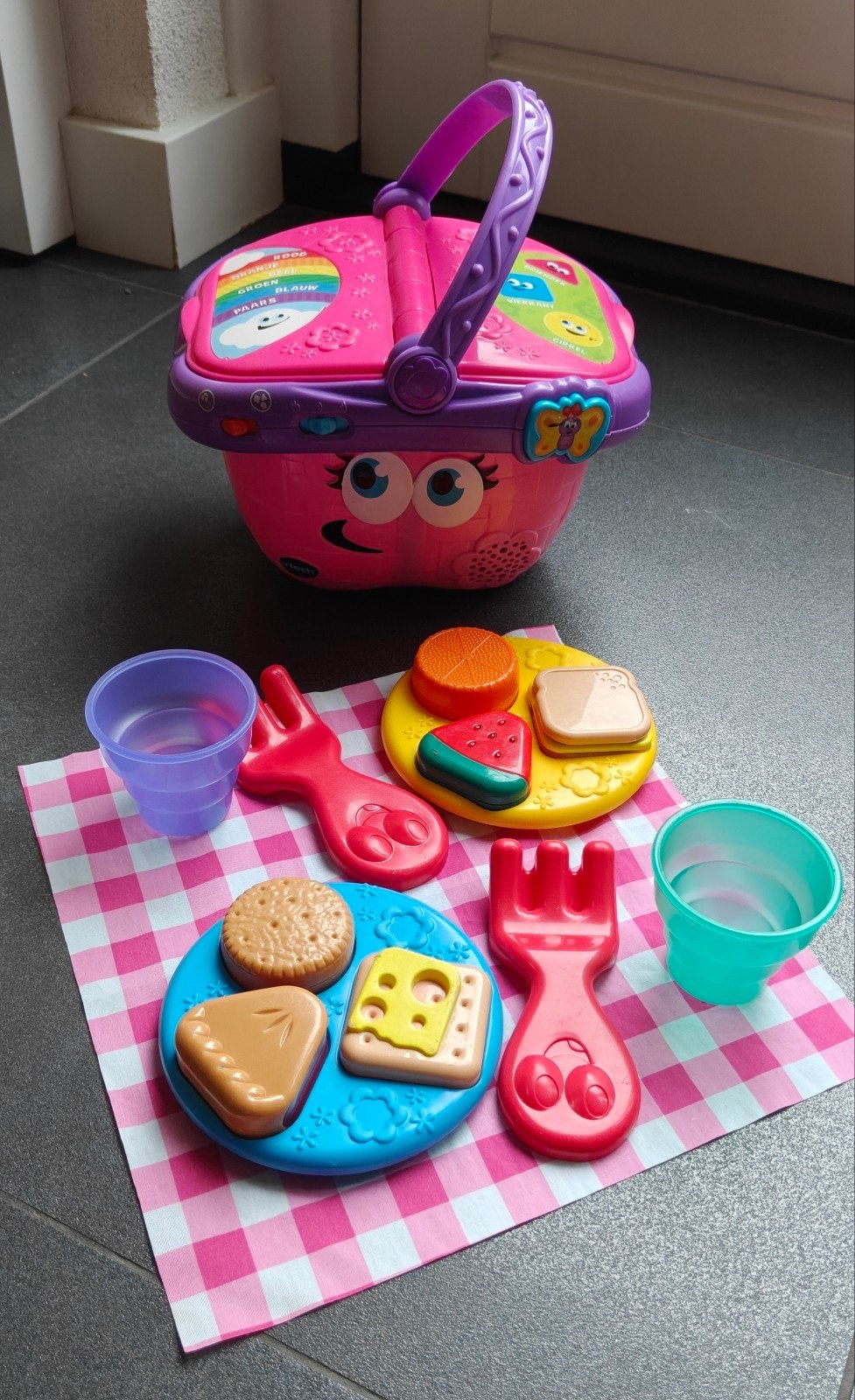 VTech Interactieve Picknickmand, Kinderen en Baby's, Ophalen of Verzenden, Gebruikt, 2 tot 4 jaar