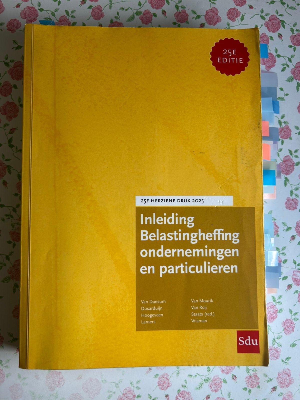 Inleiding Belastingheffing ondernemingen en particulieren, Ophalen of Verzenden, Beta, WO