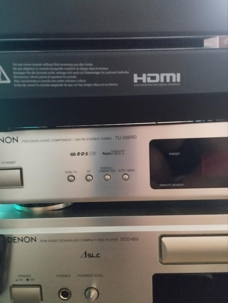 Denon Stereo Set met KEF Speakers, Gebruikt, Denon, Cd-speler, Losse componenten