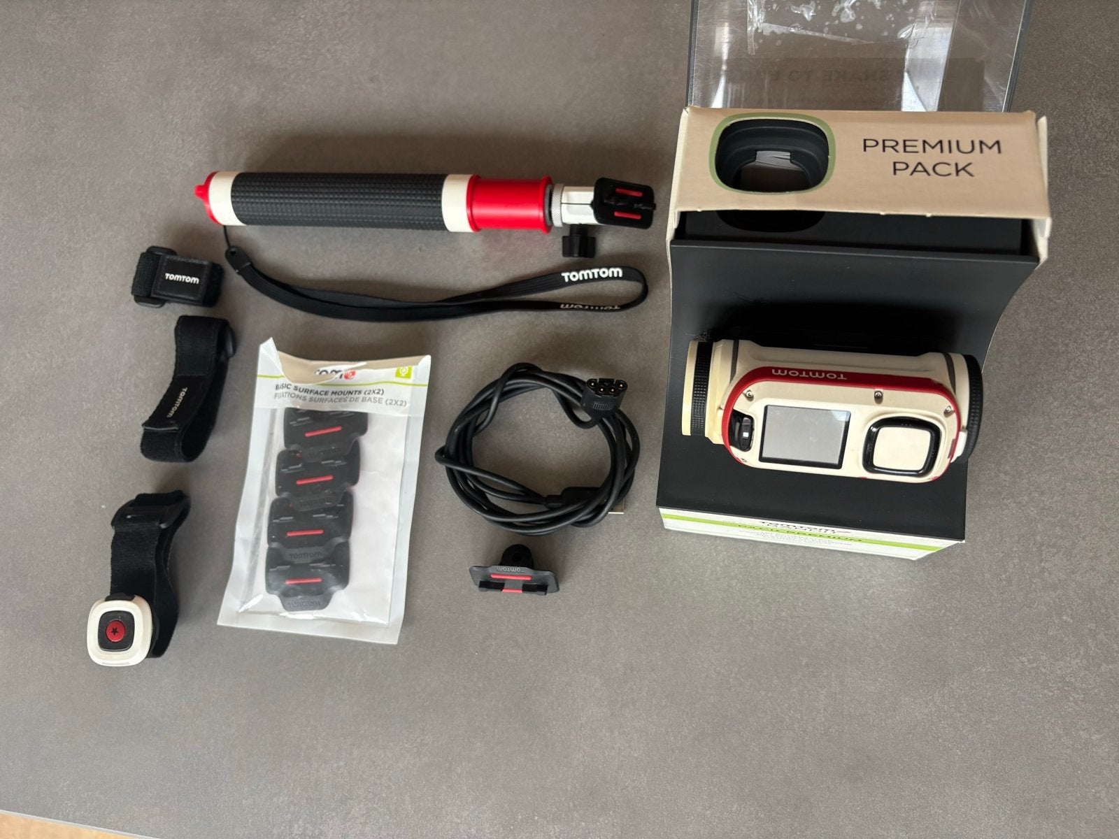TomTom Bandit GPS Action Camera - Premium Pack, Ophalen of Verzenden, Gebruikt, Overige merken