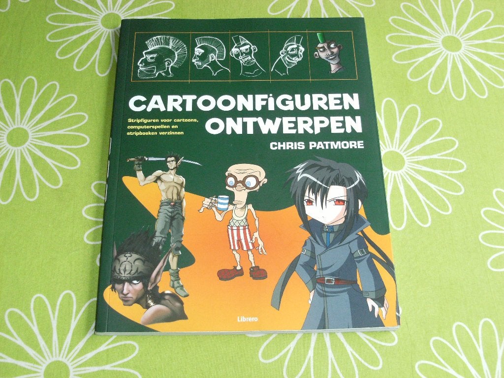 Stripfiguren voor computergames, cartoons, strips ontwerpen, Boeken, Ophalen of Verzenden, Zo goed als nieuw, Tekenen en Schilderen