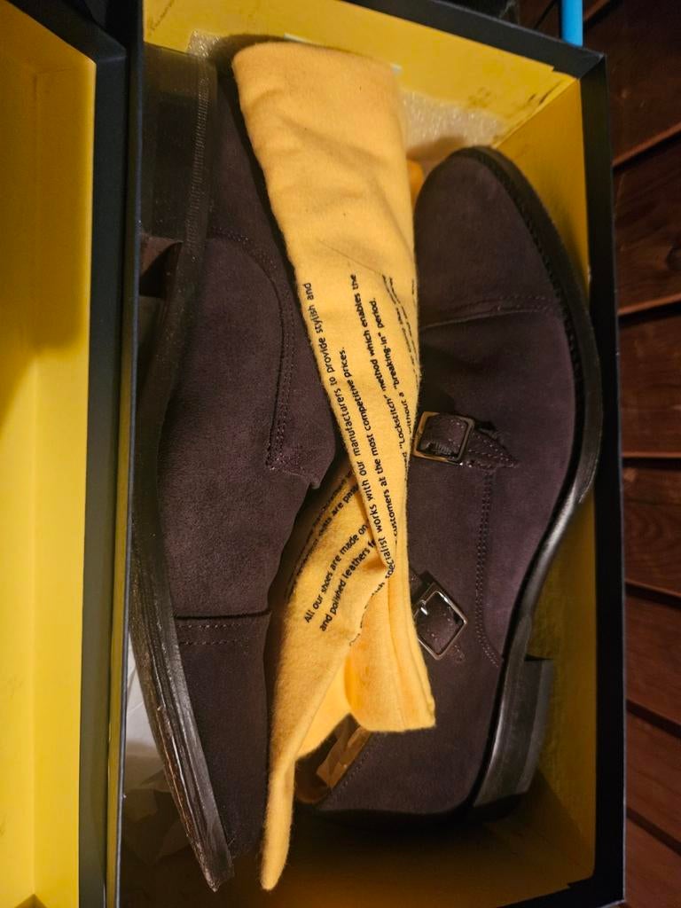 Soci3ty Luke suede heren schoenen maat 9, Kleding | Heren, Bruin, Ophalen of Verzenden, Society, Gespschoenen