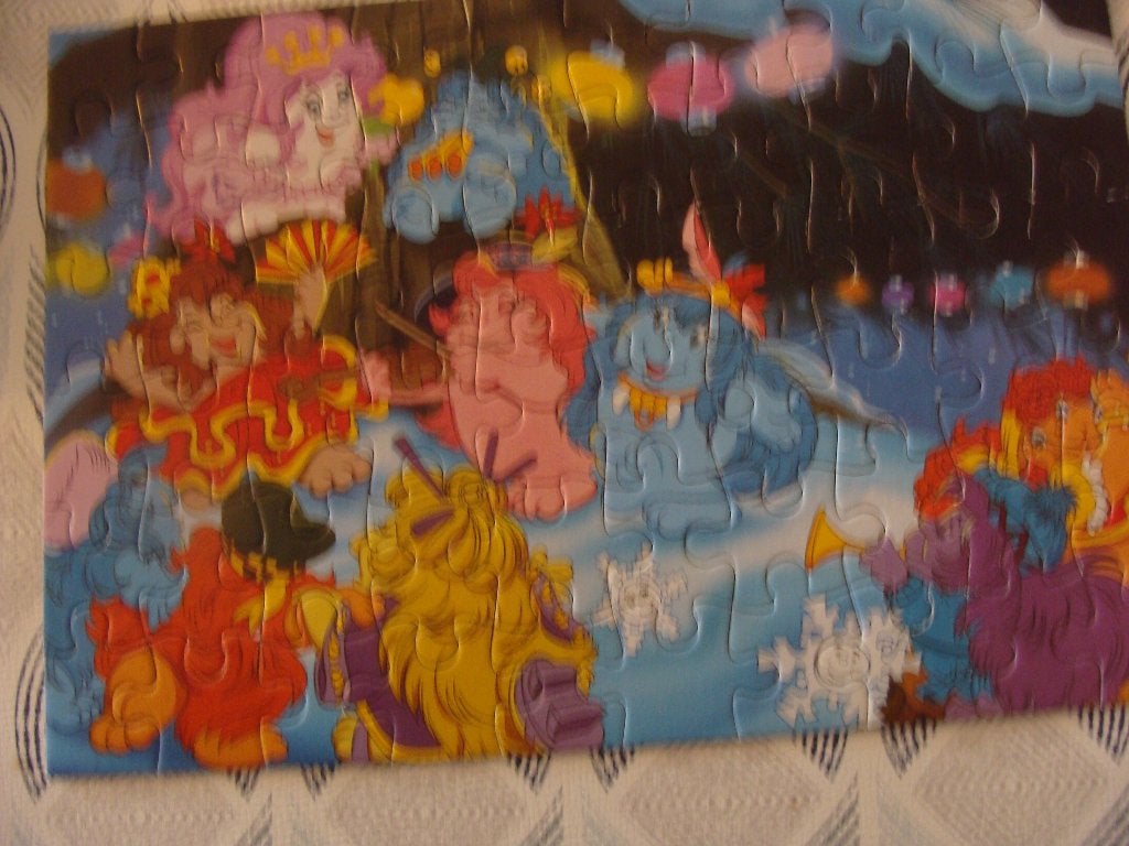 MB Legpuzzel SMUGGLEBUMMS, Ophalen of Verzenden, Minder dan 500 stukjes, Zo goed als nieuw, Legpuzzel