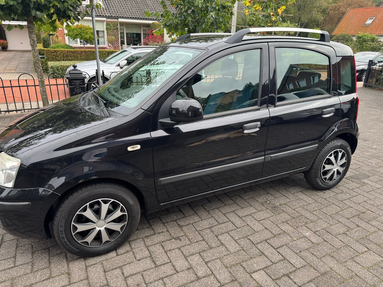 Fiat Panda 1.2 2010 Zwart, Zwart, Origineel Nederlands, Overige kleuren, Handgeschakeld