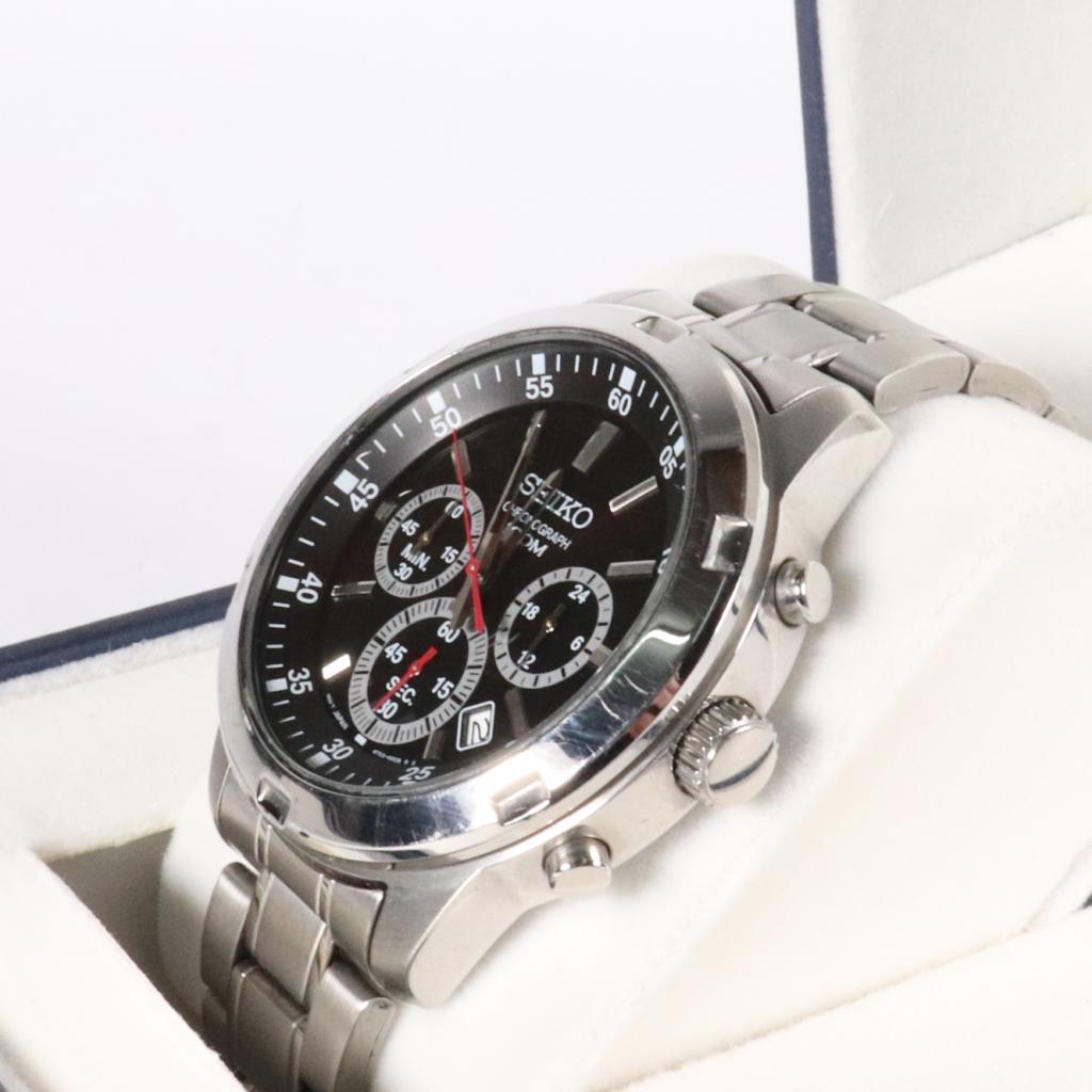 Seiko 4t53-00c0 Chronograph - Nette Staat, Sieraden, Tassen en Uiterlijk, Horloges | Heren, Seiko, Gebruikt, Support@seiko.com