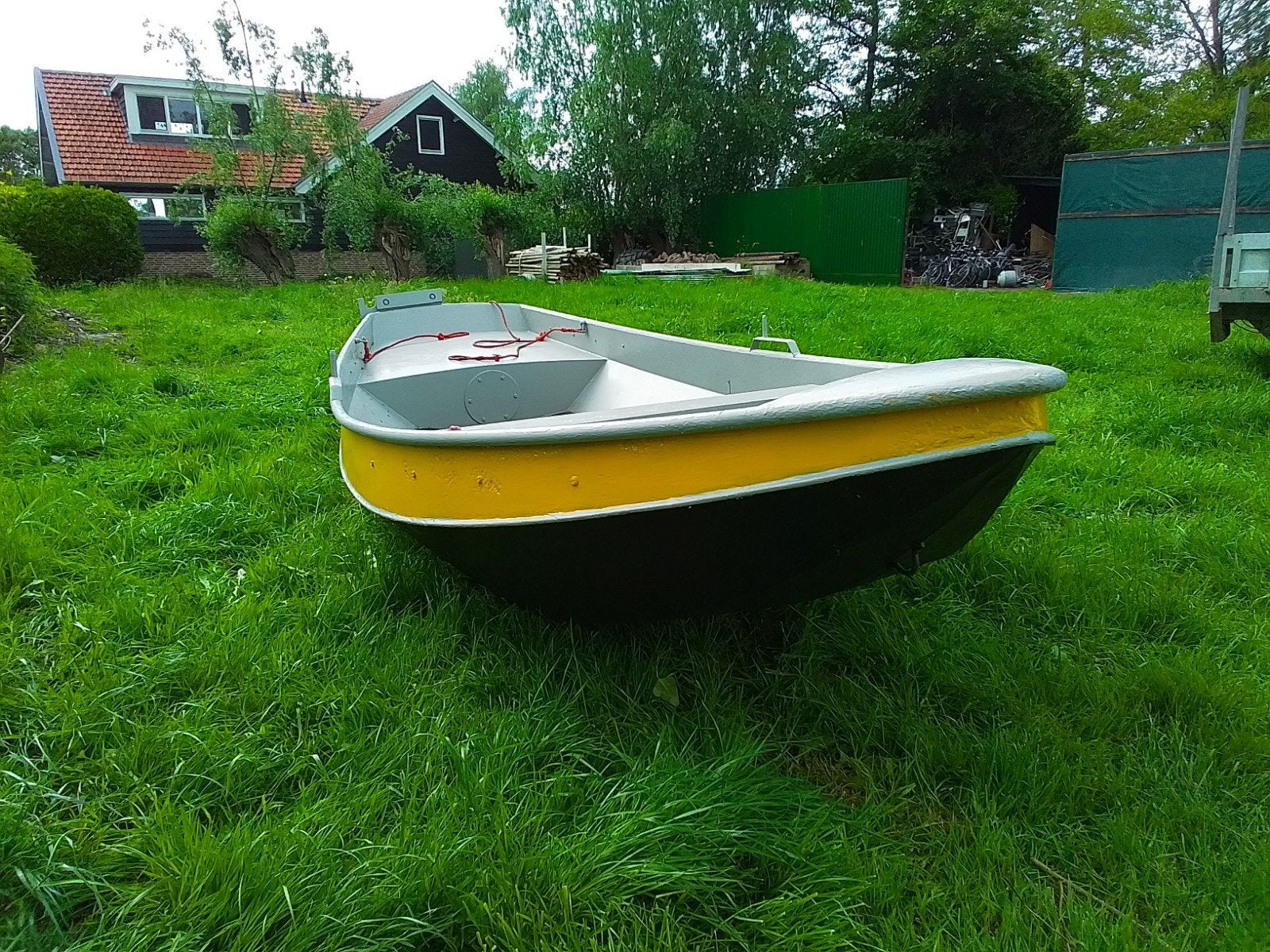 Te koop stalen roeiboot Beenhakker, Watersport en Boten, Ophalen