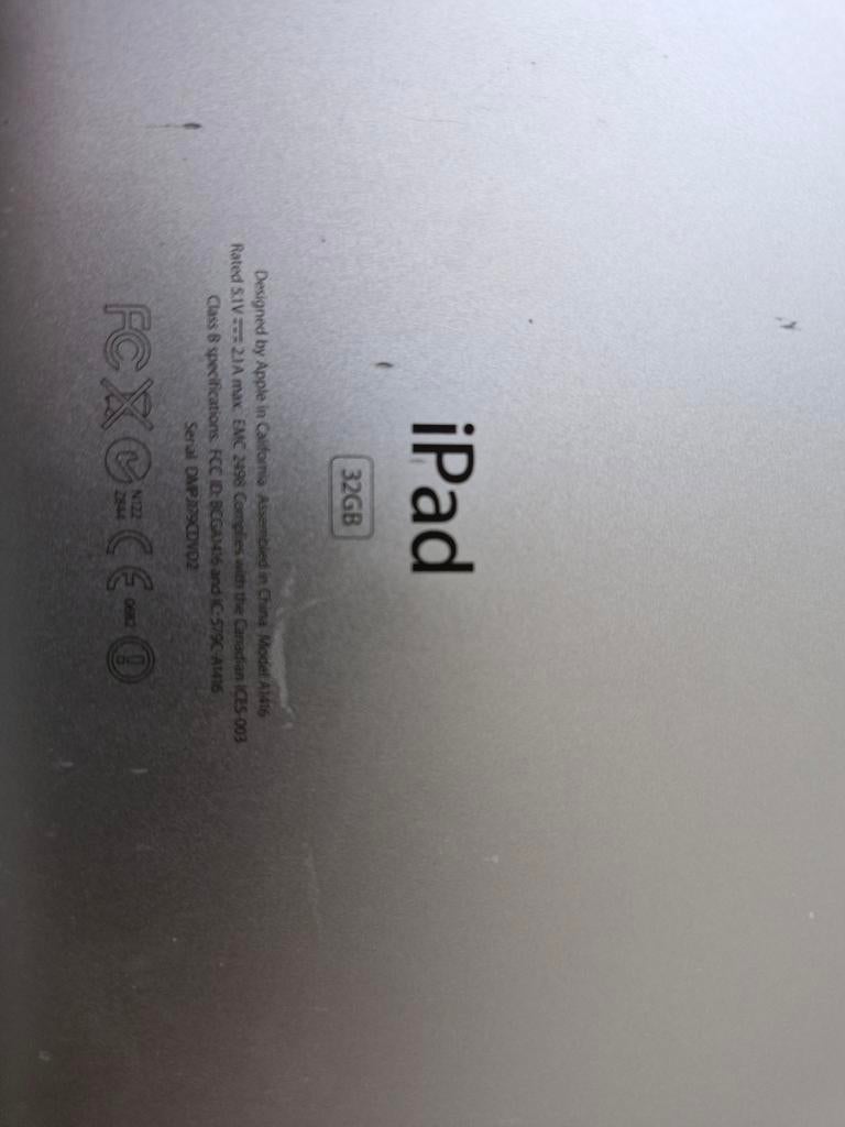 Apple iPad (3e generatie) A1416 32GB Wi-Fi, Computers en Software, Apple iPads, Apple iPad, 10 inch, 32 GB, Ophalen of Verzenden