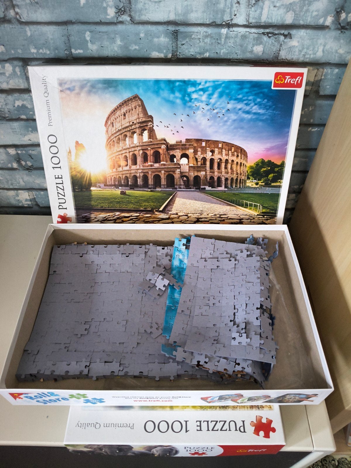 Trefl Colosseum Legpuzzel 1000 stukjes, Ophalen of Verzenden, 500 t/m 1500 stukjes, Gebruikt, Legpuzzel